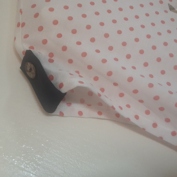 Nwot Psalm 63:3 Polka Dot Top Sz 1X - Picture 3 of 9